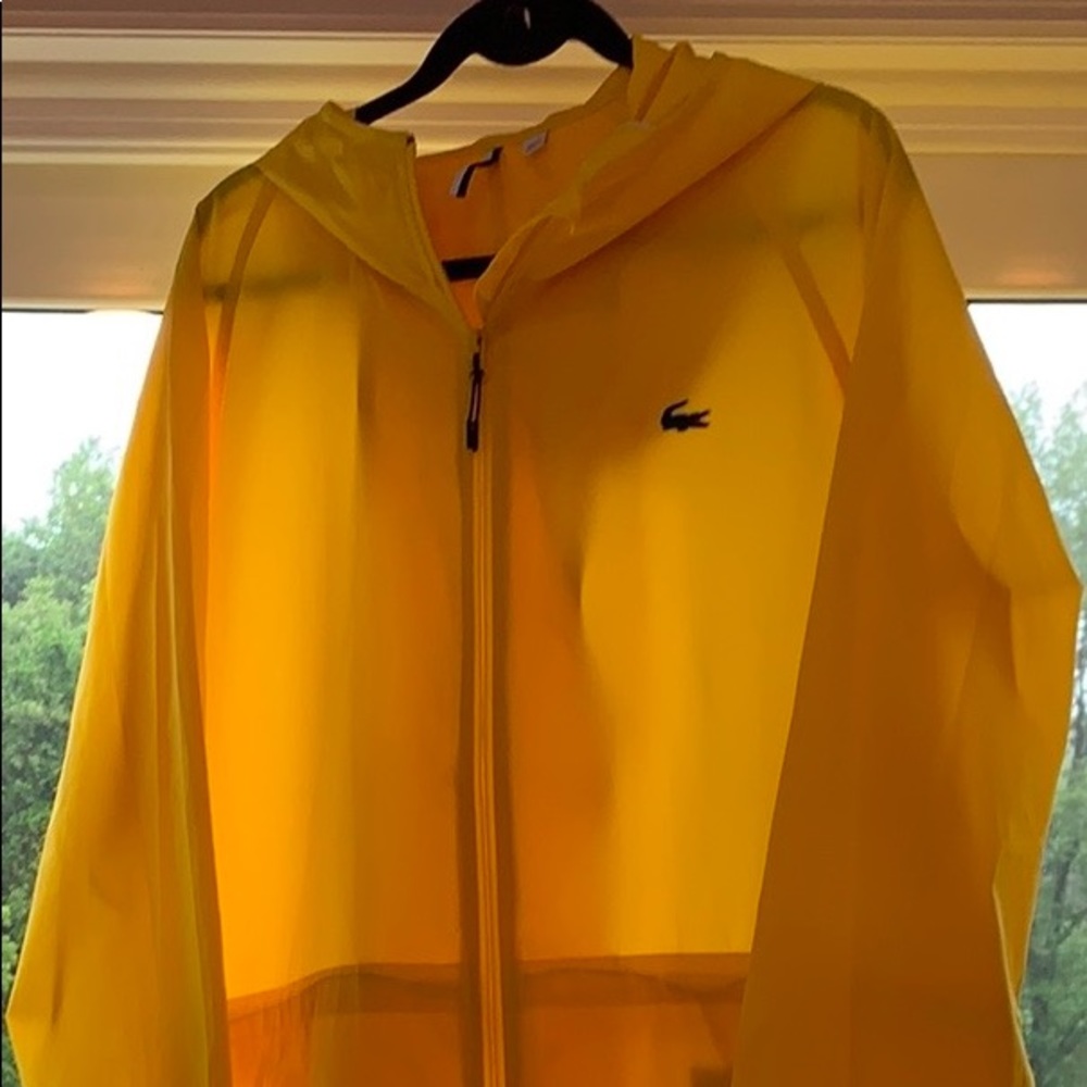 Lacoste rain jacket coat - Picture 1 of 5